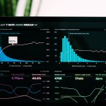 Photo Stock market graph